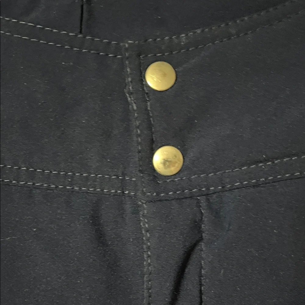 OBERMEYER Vintage Navy Blue Insulated Ski Overalls Size 38